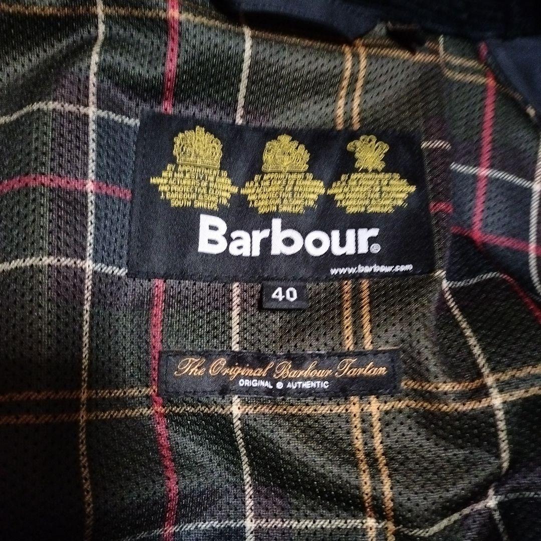 ジャンバブアー　ビデイル　ノンオイル　ネイビー