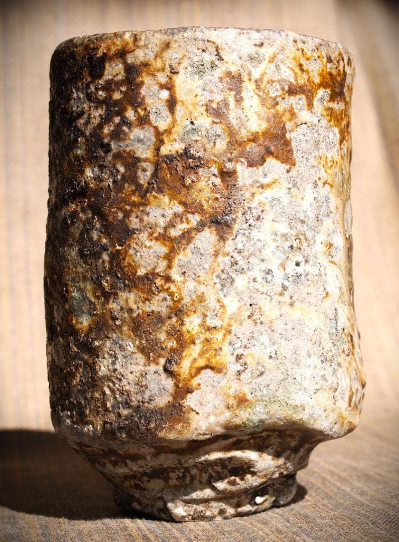 人気作家★大西雅文★赤丹波筒湯のみ