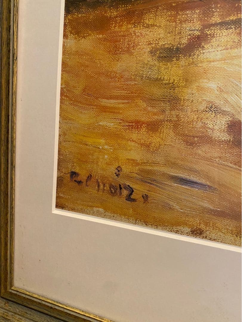 ルノワール チューリップ 額縁 インテリア