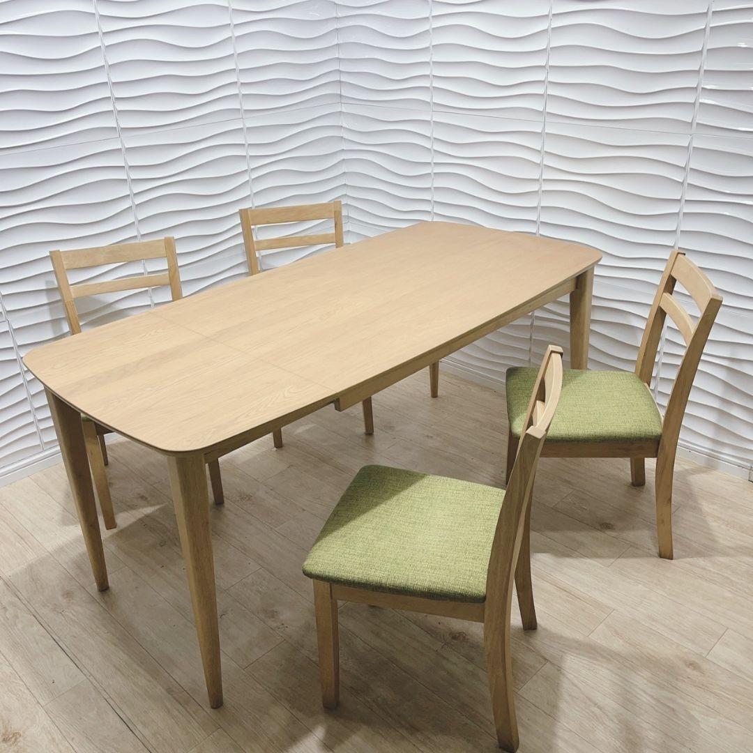 ◇NITORI◇伸長式ダイニングテーブル◇チェア4脚◇大阪兵庫京都奈良滋賀和歌山
