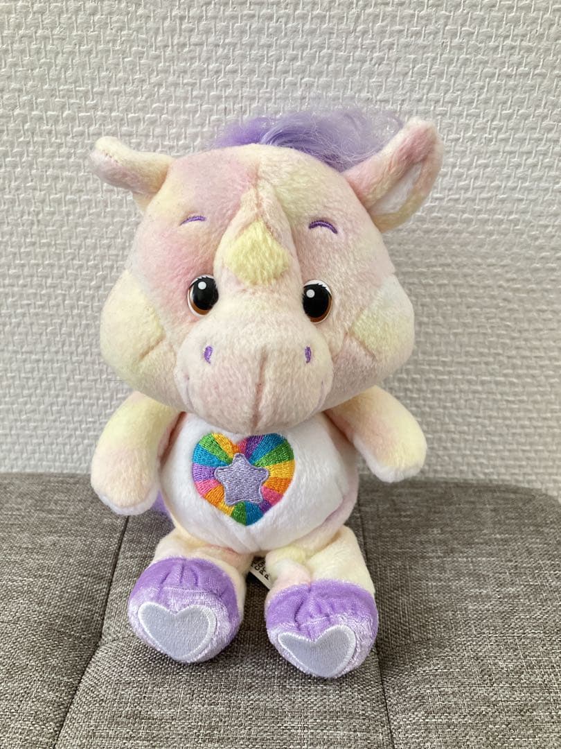 レア ケアベア ノーブルハート ホース ユニコーン 馬 復刻 20周年 20th