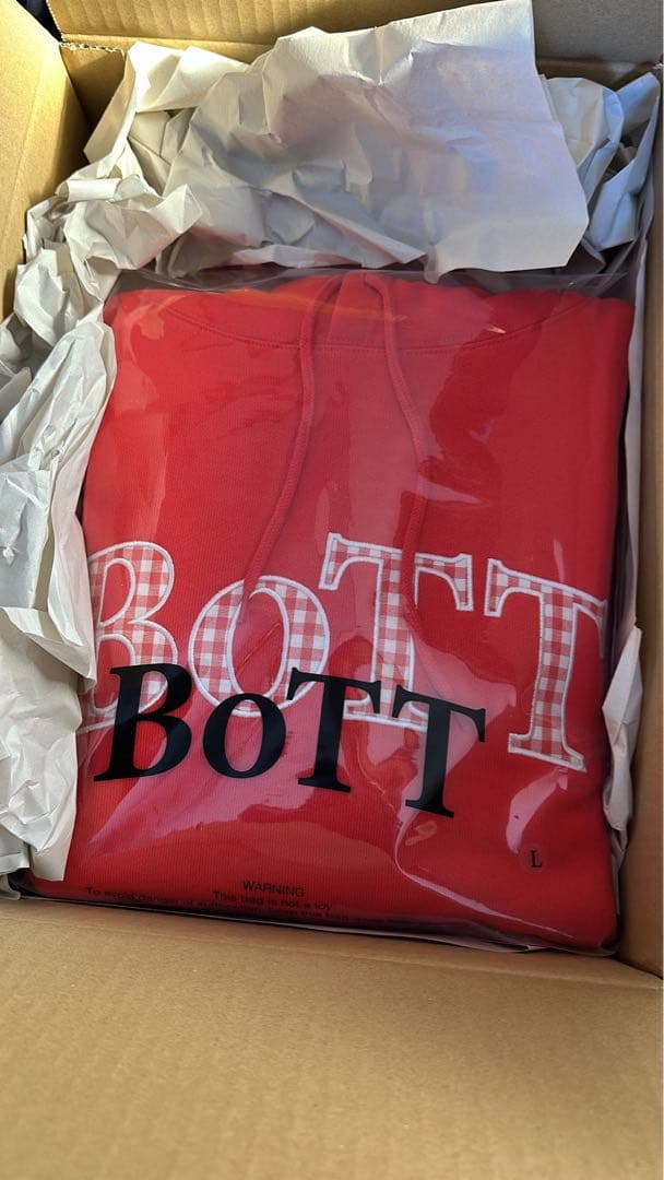 F*リ様 BoTT OG Logo Hoodie Lサイズ