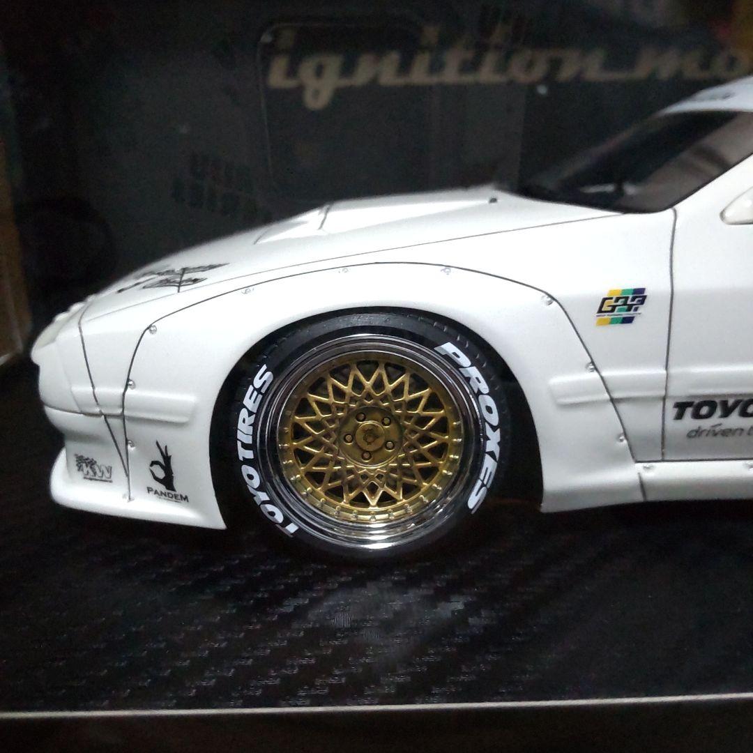 マツダ パンデム RX-7 FC3S ホワイト 1/18 イグニッションモデル