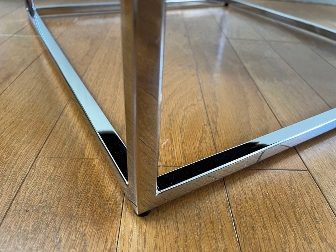 ◆未使用◆PLUS スクエアテーブル2020年製　ミッドセンチュリー　モダン