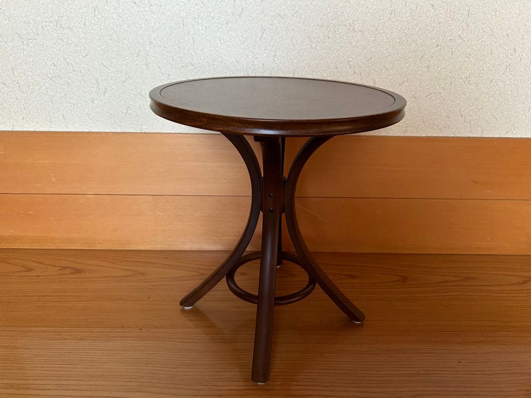 秋田木工ミニテーブルと椅子