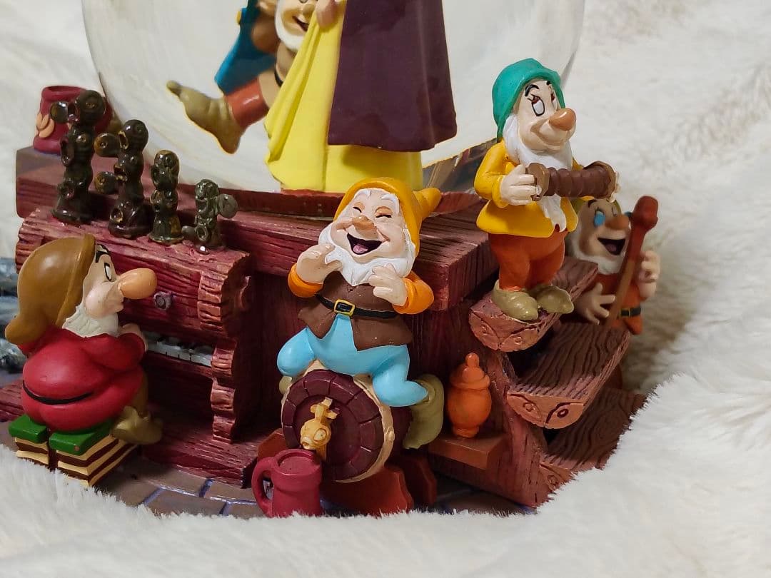 白雪姫　ヴィンテージ　スノードーム　ディズニー　オルゴール 　入手困難　廃盤