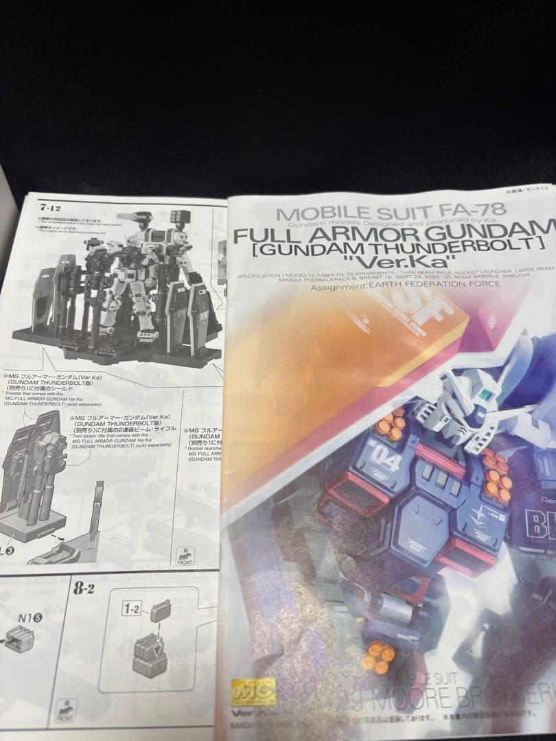 MG フルアーマーガンダム サンダーボルトver.ka
