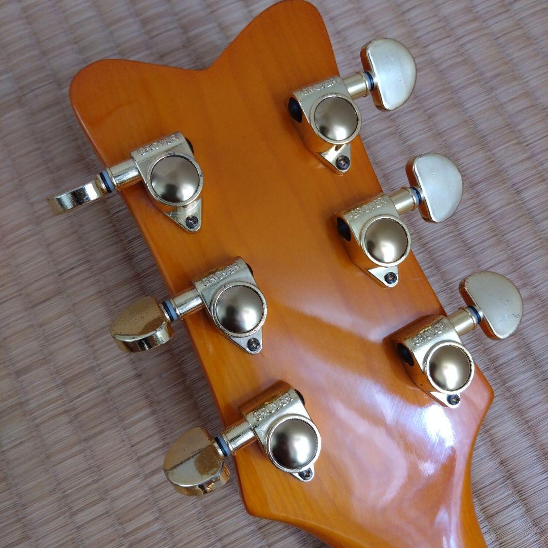 価格交渉ご自由に!オレンジ　フルアコ　ギター