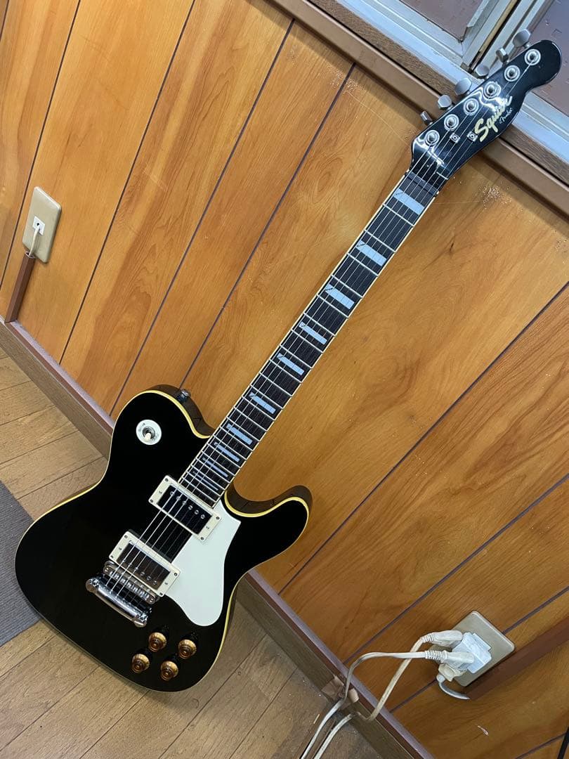 squier by fender テレキャスター　マホガニーボディ　モディファイ
