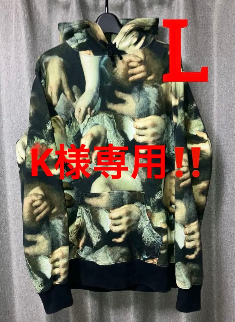 K‼️Supreme undercover 総柄パーカー 希少Lサイズ 15