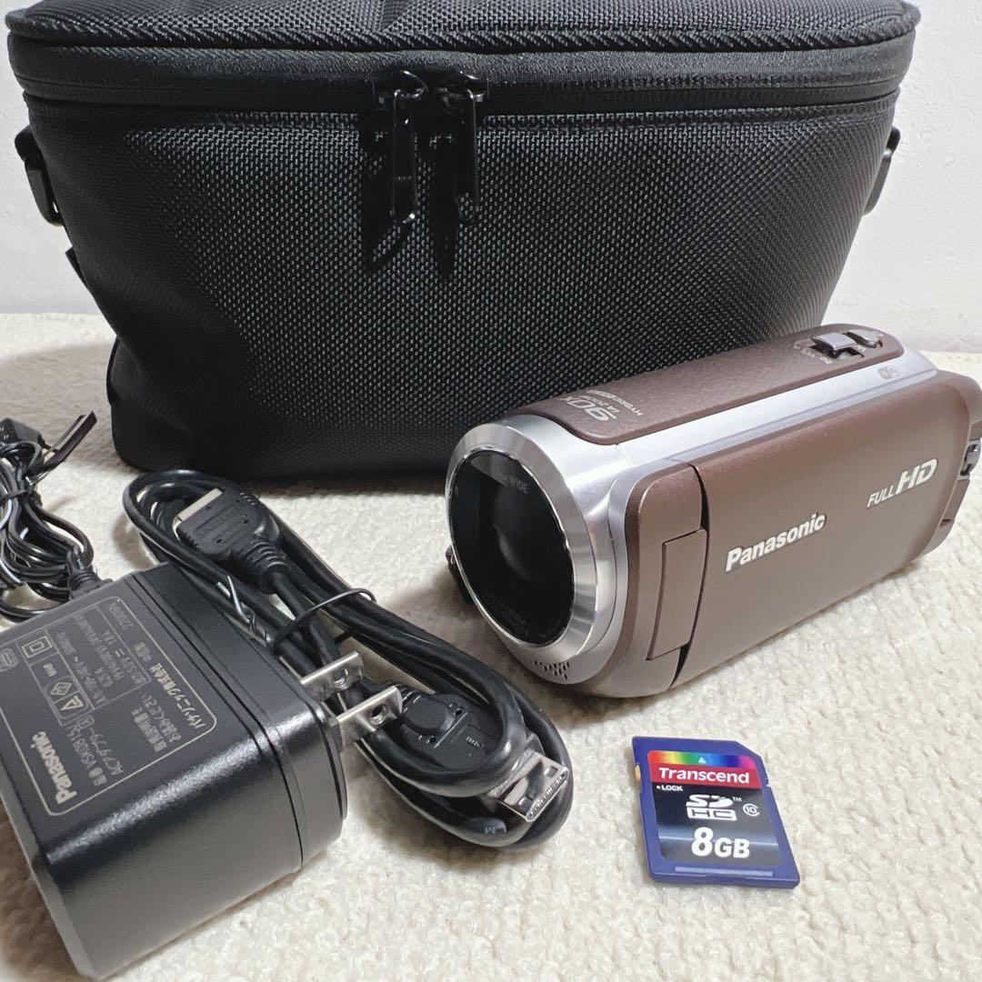 ジャンク◆Panasonic ビデオカメラ HC-W590MS 2022年製