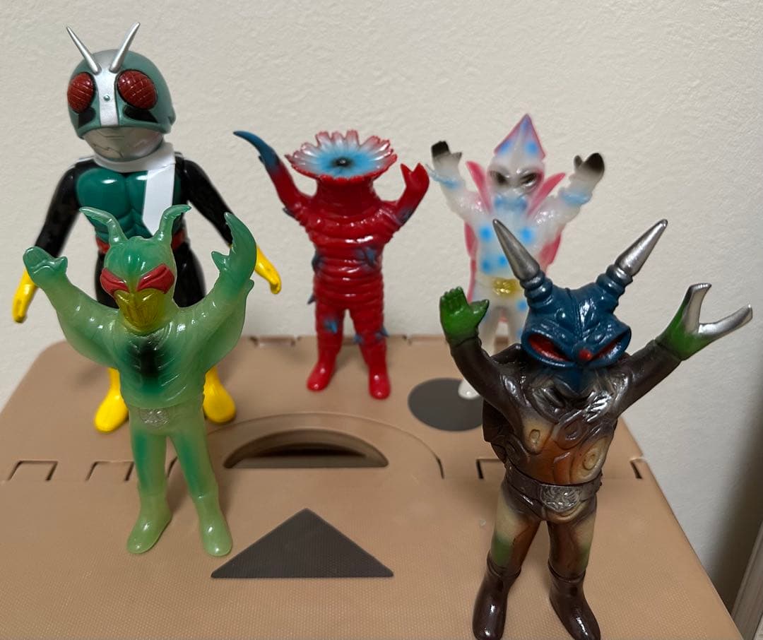 東映レトロソフビコレクション　色々