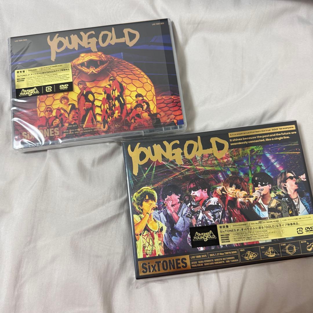 SixTONES YOUNG OLD DVD 通常盤 初回盤