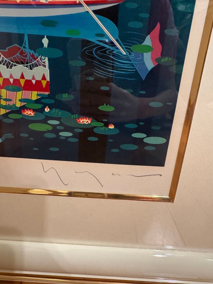 ヒロヤマガタ　レインボー　シルクスクリーン