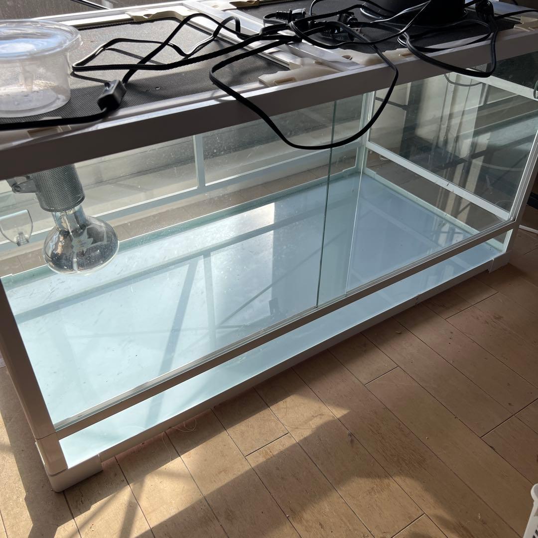 【引取り限定】爬虫類ケージ２つセット95✖️45✖️45