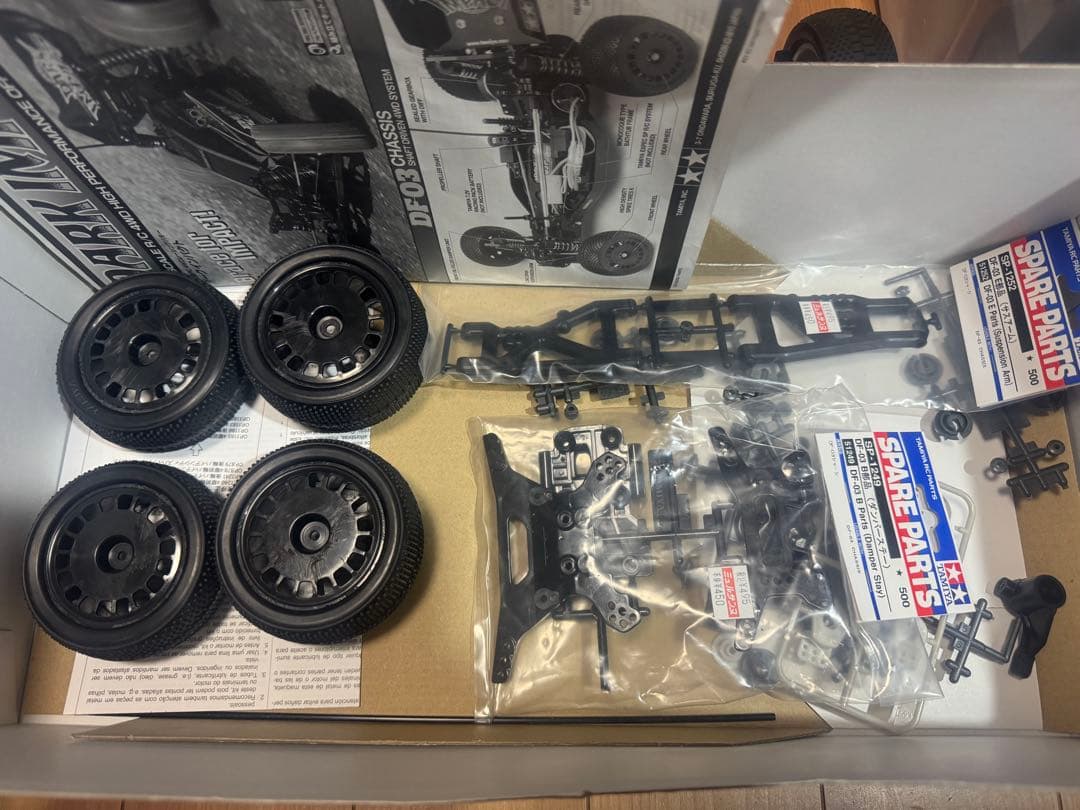 s*o様 タミヤ　ダークインパクト　DF03 4WD 中古