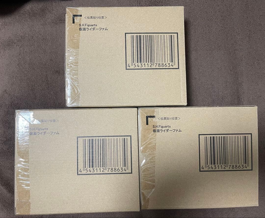 未開封 S.H.Figuartｓ 仮面ライダー龍騎 仮面ライダーファム 3個