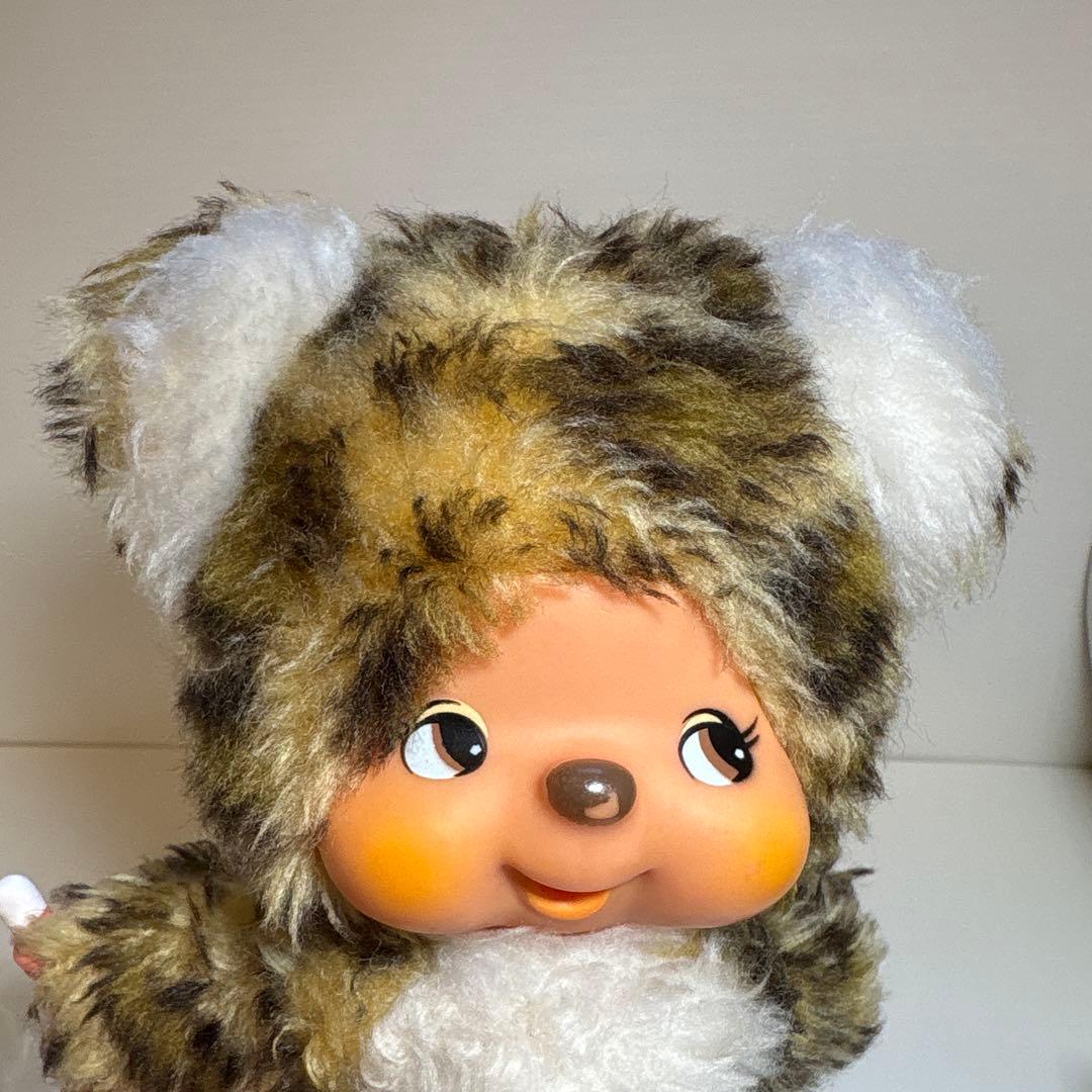 ビンテージ ヒョウ モンチッチ エンドーチェーン monchhichi 577