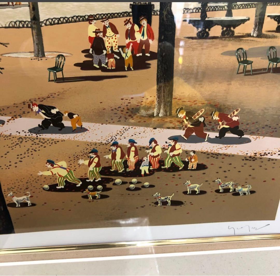 ヒロ ヤマガタ FATHER&SON Ⅱ 父と子2 シルクスクリーン 保証書付