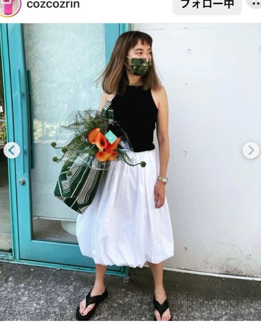 限定お値下げ♡ patou コットンバブルスカート　バルーンスカート