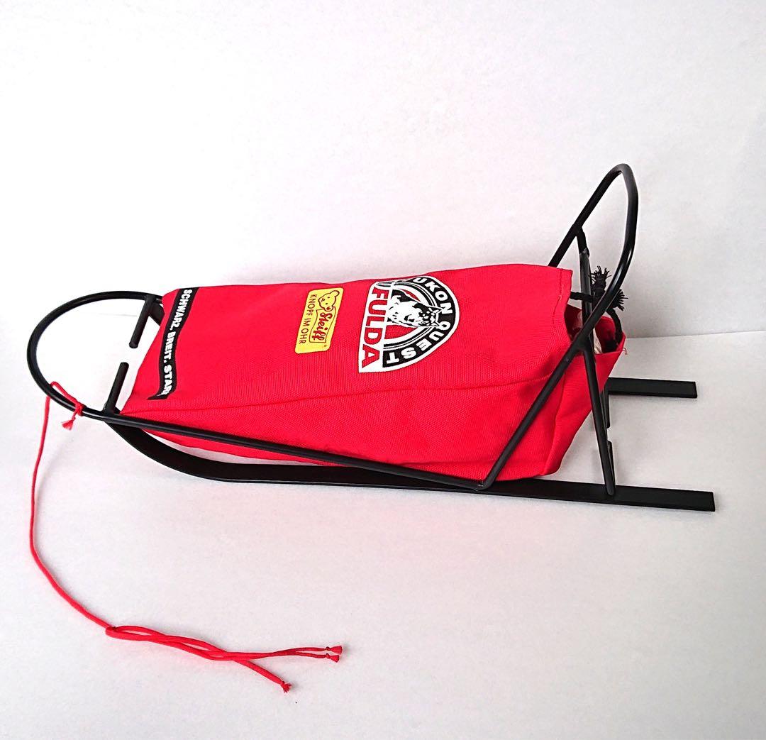 シュタイフ FULDAコラボ ハスキー犬2マッシャードール1そり1