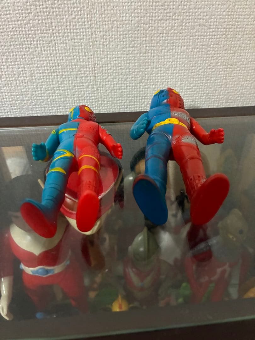 当時物　無版権　パチソフビ　キカイダー 2体セット