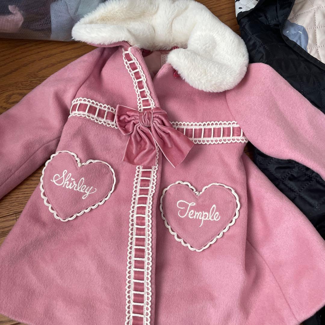 ※最終値下げ！Shirley Temple ラッピングリボン ウールコート