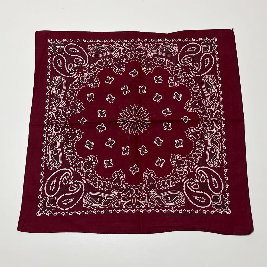 古着　US バンダナ　9枚まとめ売り　ヴィンテージ　ペイズリー　20