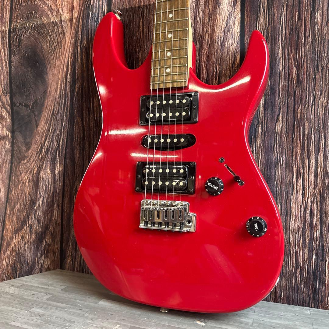アイバニーズ エレキギター メタリックレッド
