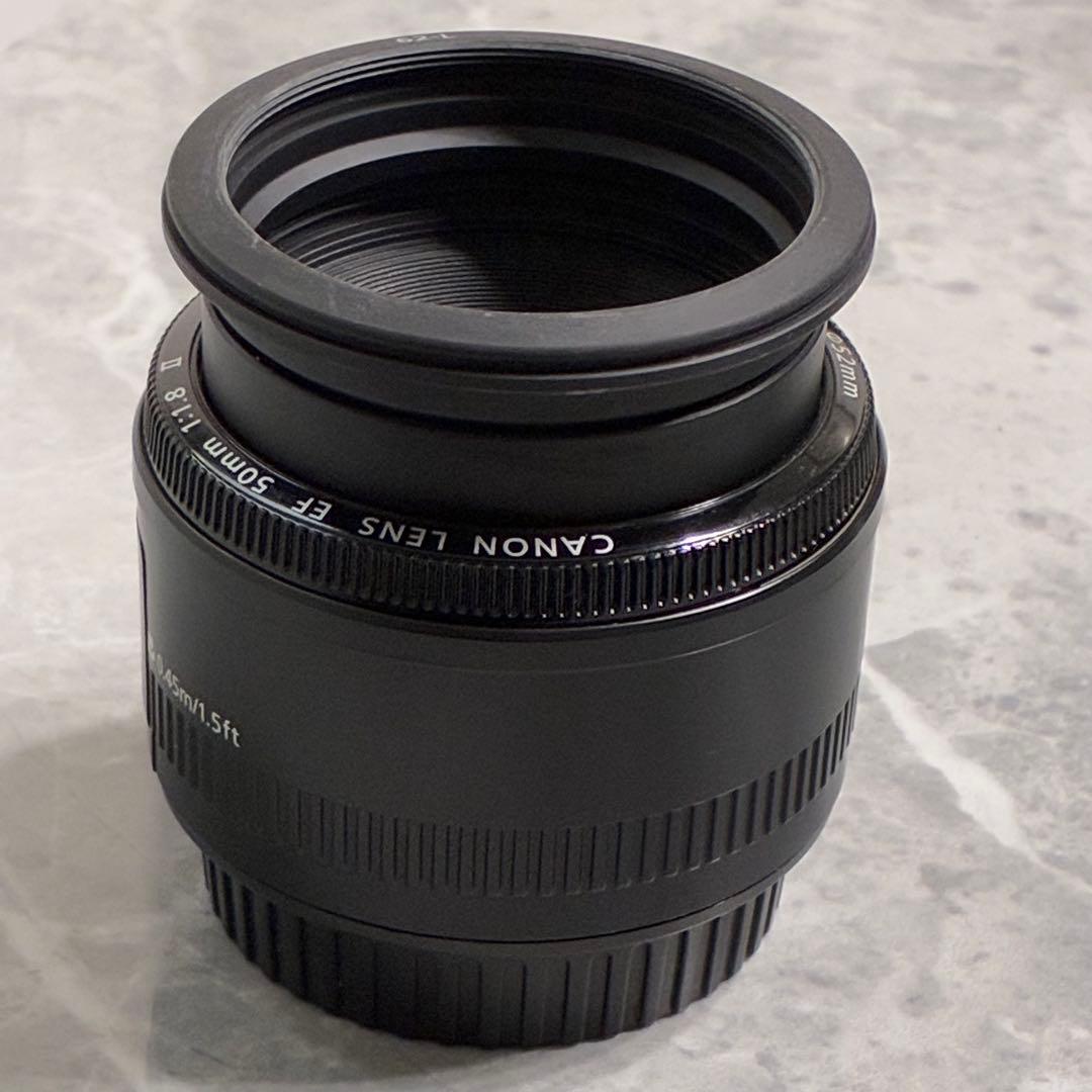 ⭐️美品⭐️キャノン Canon EF50mm 1:1.8 II 単焦点レンズ