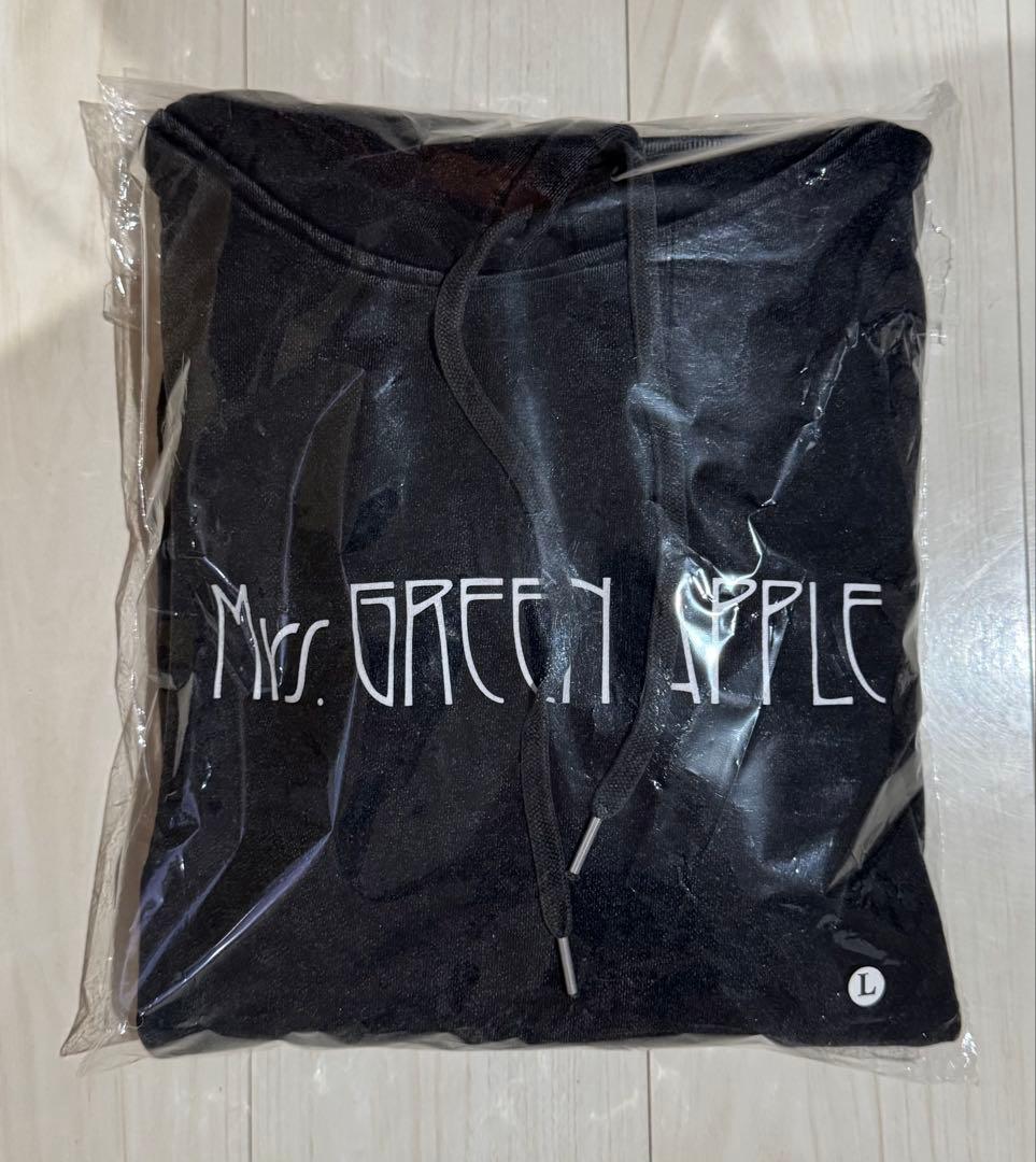 未使用 Mrs. GREEN APPLE バベルの塔Lサイズ フーディ オマケ付