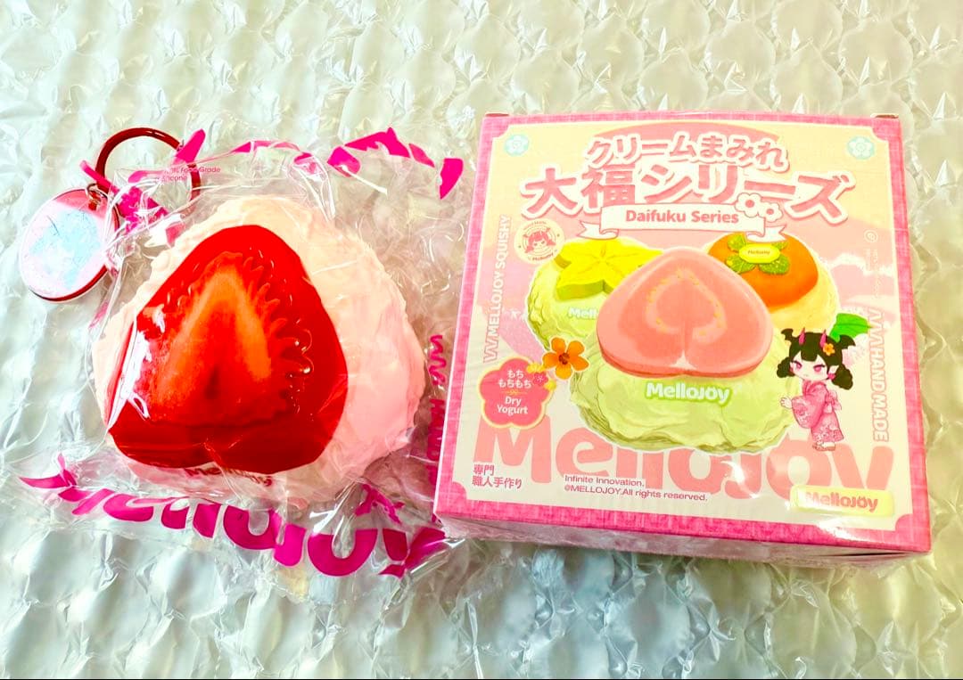 【新品】Mellojoy メロジョイ 大福シリーズ クリームまみれ ストロベリー