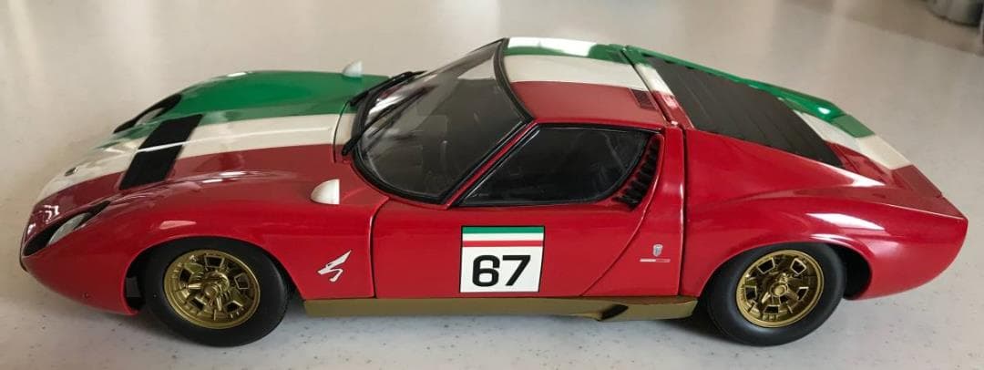 ★激レア 1000台限定★ 中古 京商 ランボルギーニ ミウラ サーキットの娘