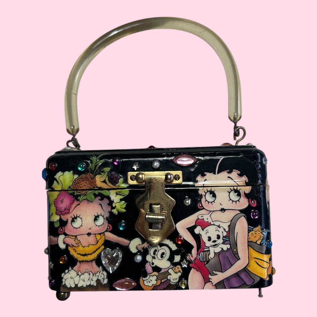 バッグ　ミニバッグ　パーティバッグ　アンティーク　ベティ・ブープ　レア　レトロ