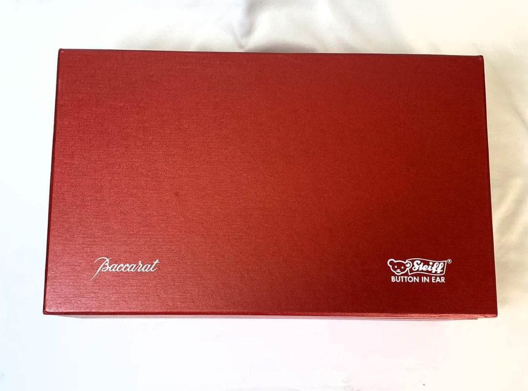 シュタイフ × バカラ クリスタルペンダント テディベア 限定1,000体