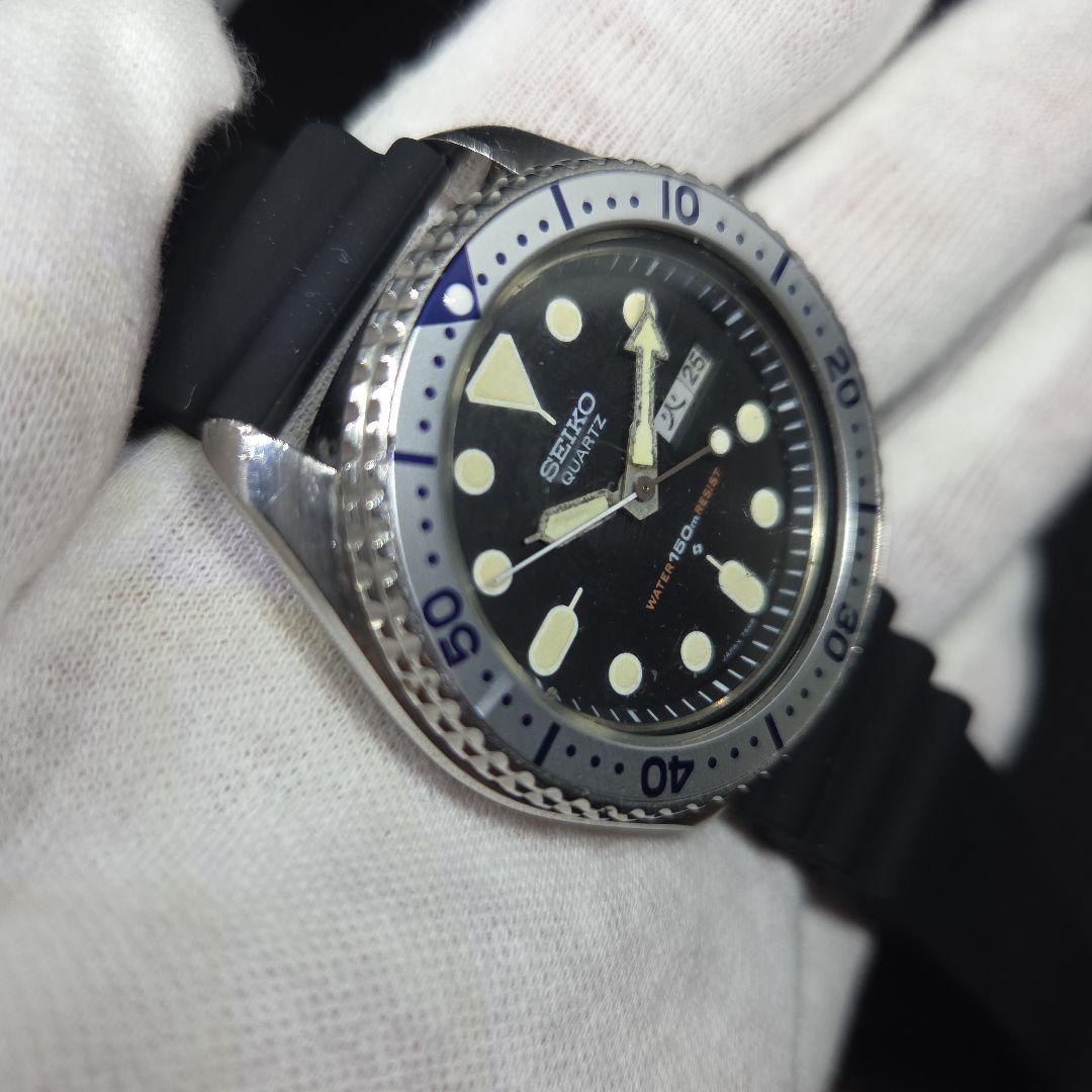 norice　　SEIKO　7548-7000　稼働品　ベゼル、ベルト社外