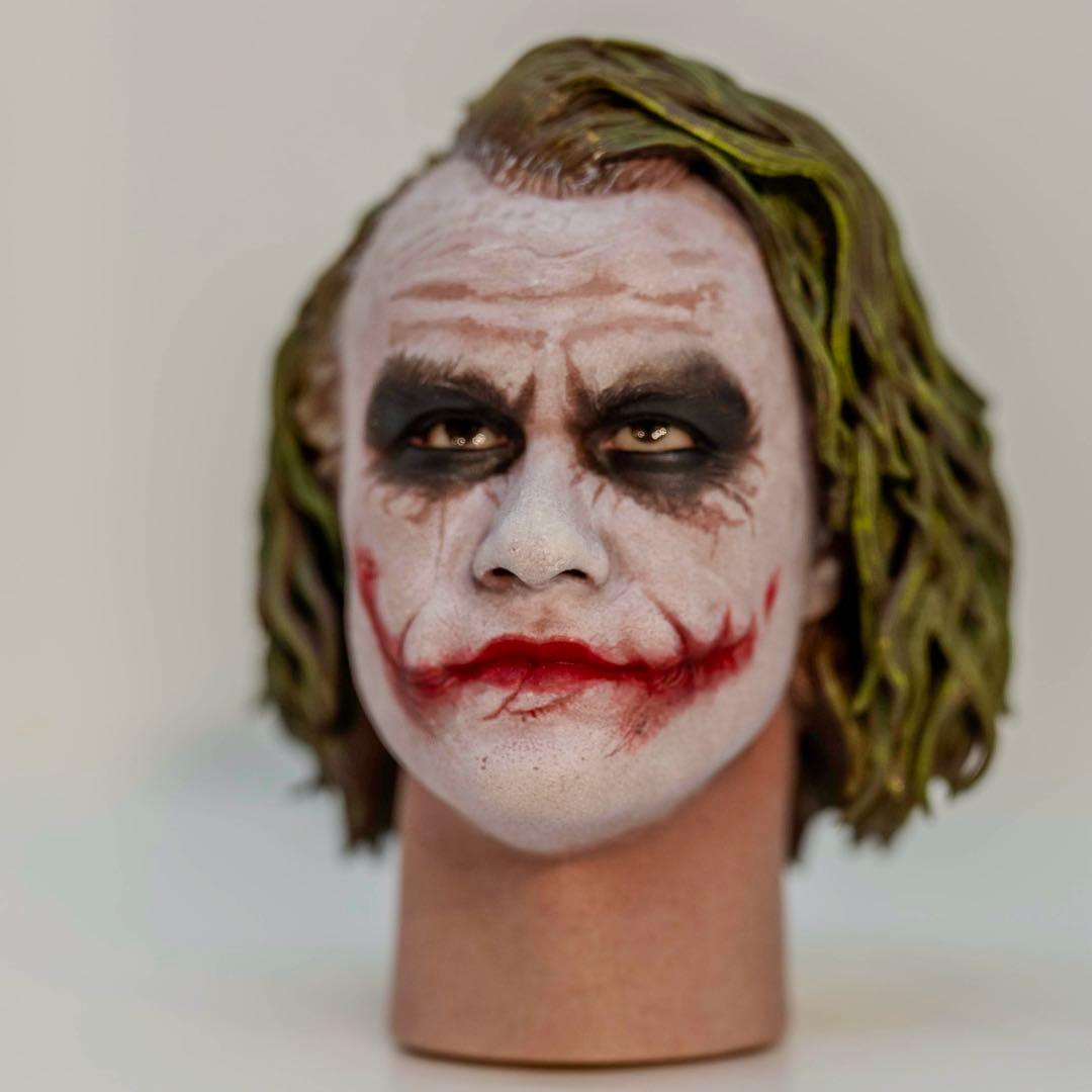 INART ジョーカー 造形Ver. ヘッド 1/6 バットマン ダークナイト