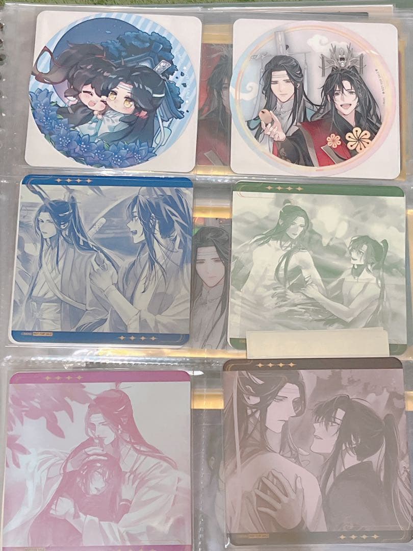 【本日のみ】魔道祖師　コースター　公式茶屋　旧柄　46枚