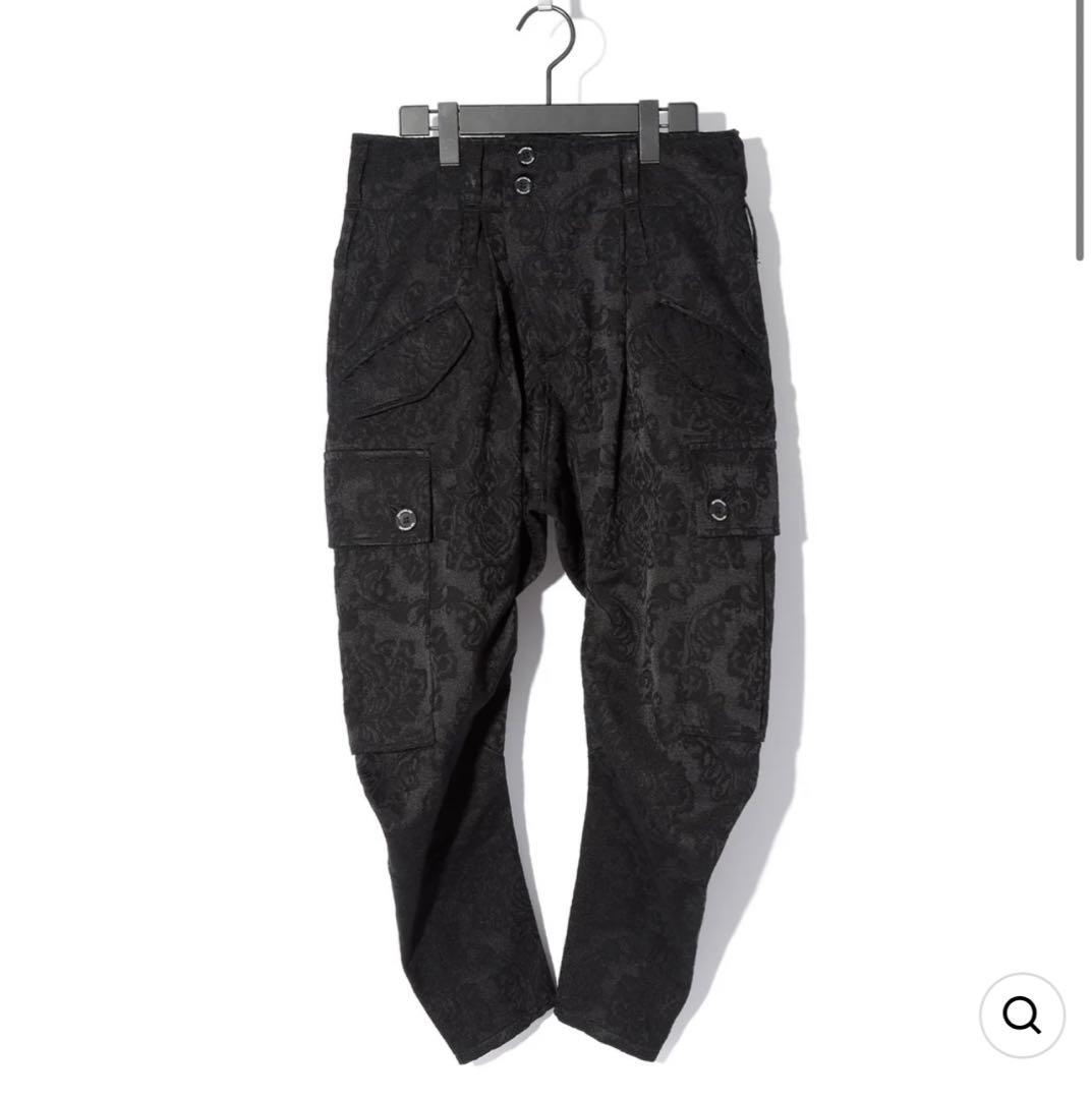 hyde着 JACQUARD TAPERED RIDING PT ラルク