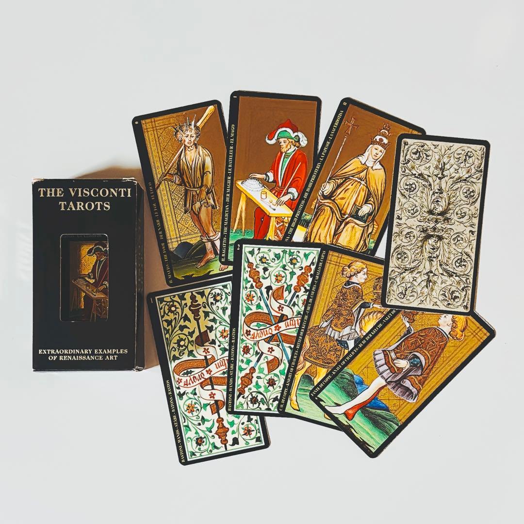 【美品2個セット】Visconti Tarots 現行＋絶版