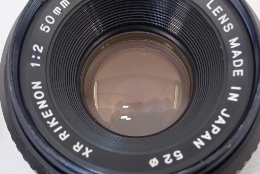 RICOH XR RIKENON 50mm f2 L Kマウント 整備済 完動品