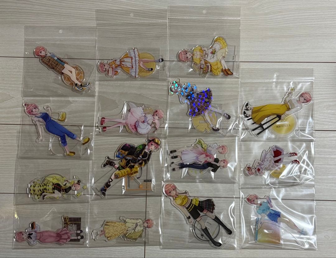 五等分の花嫁　中野一花グッズ　まとめ売り　アクリルスタンド等