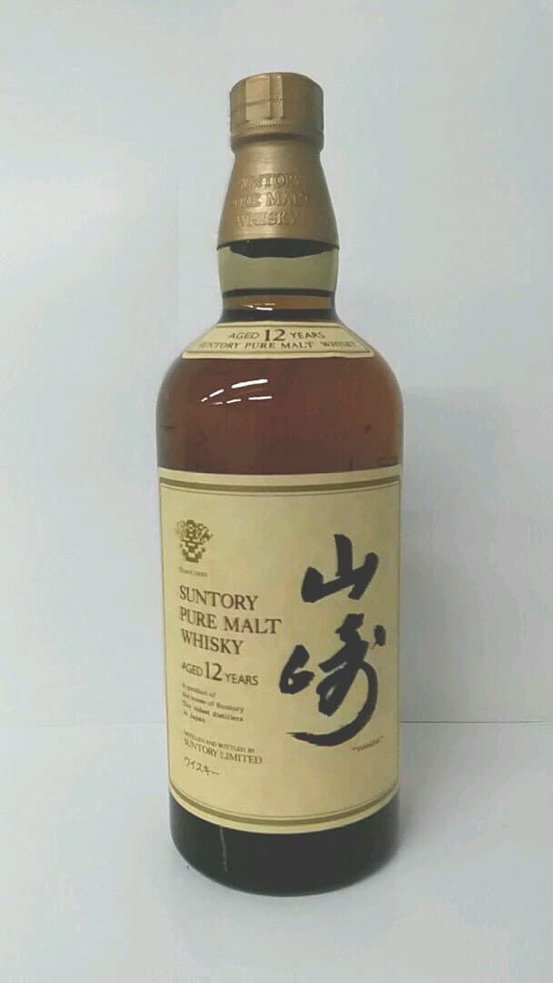 サントリー　ピュアモルト山崎　木箱　古酒　未開栓②
