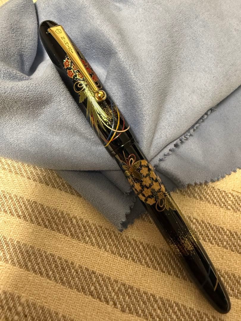 NAMIKI蒔絵万年筆、ユカリ薬玉