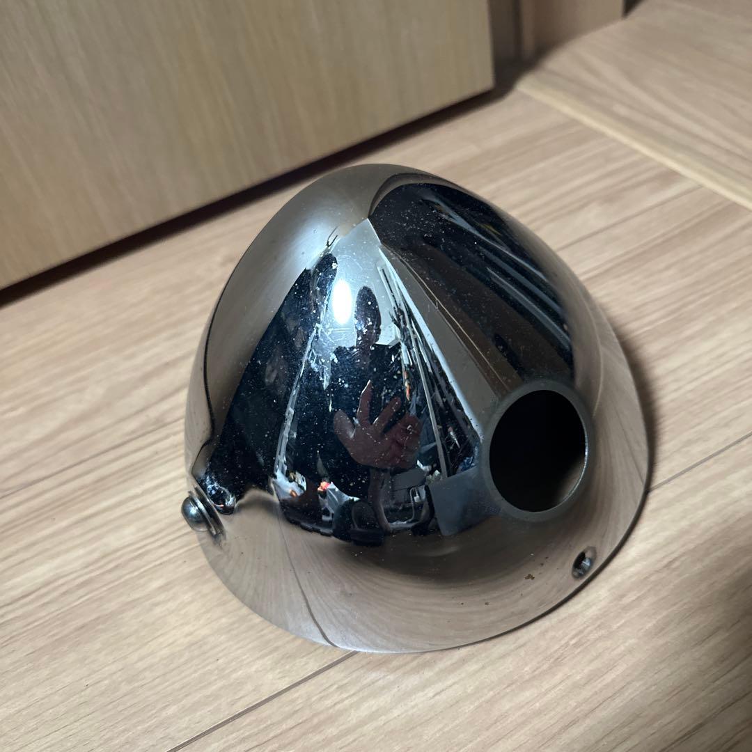 ルーカスタイプ・ヘッドライトケース マーシャルイエロー＆クリアヘッドライト