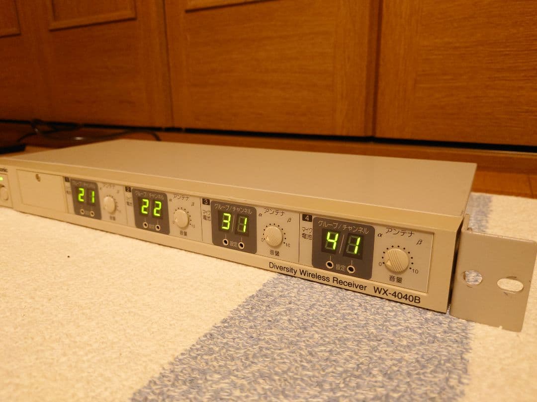 Panasonic ワイヤレスチューナー B帯 800MHz WX-4040B①