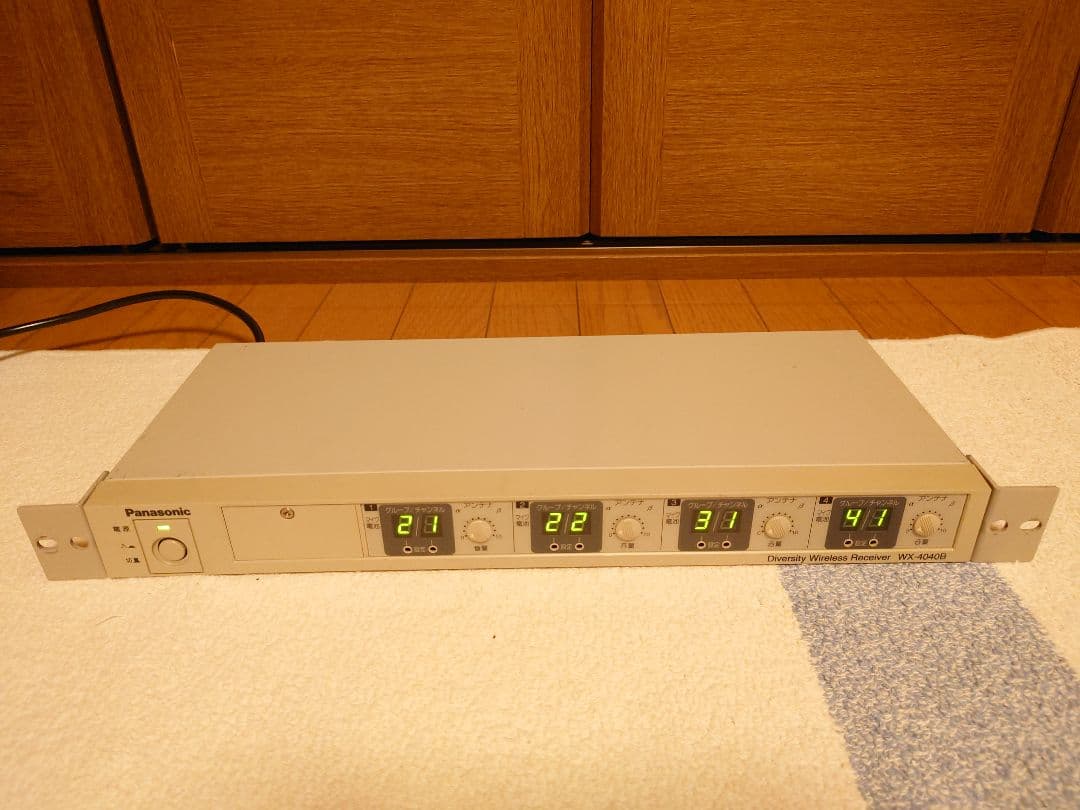 Panasonic ワイヤレスチューナー B帯 800MHz WX-4040B①