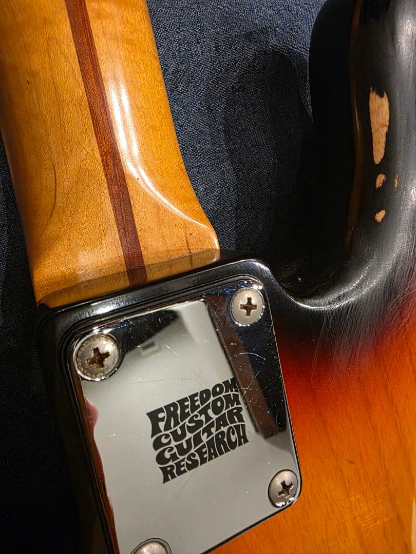 フジゲン　ジャズベース　neo classic aged トラ杢ネック