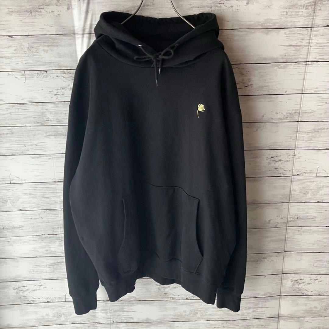 ウィンダンシー　スウェットパーカー　バックプリント　サークルロゴ