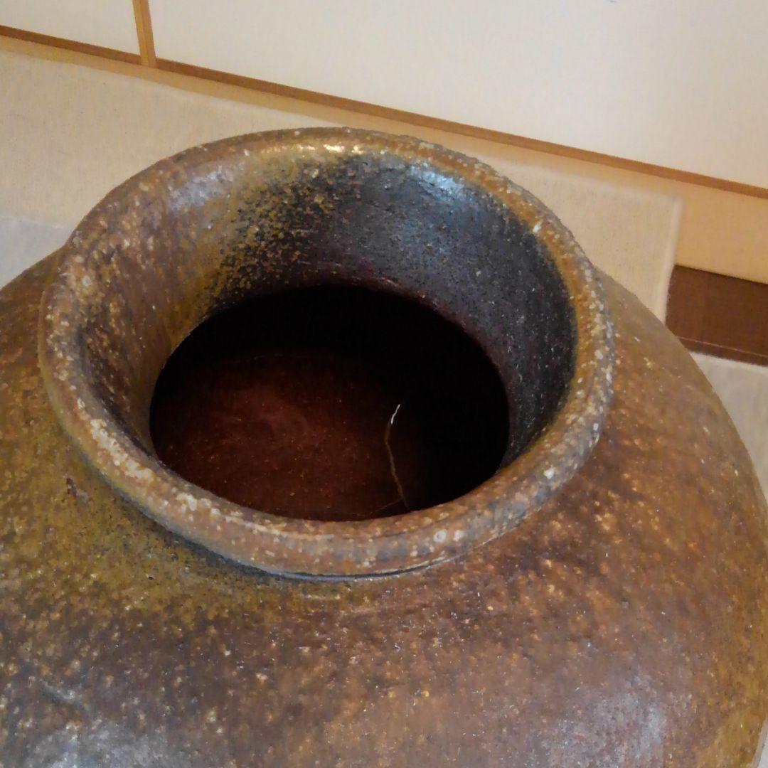 訳あり　中壺　備前焼　引き取り